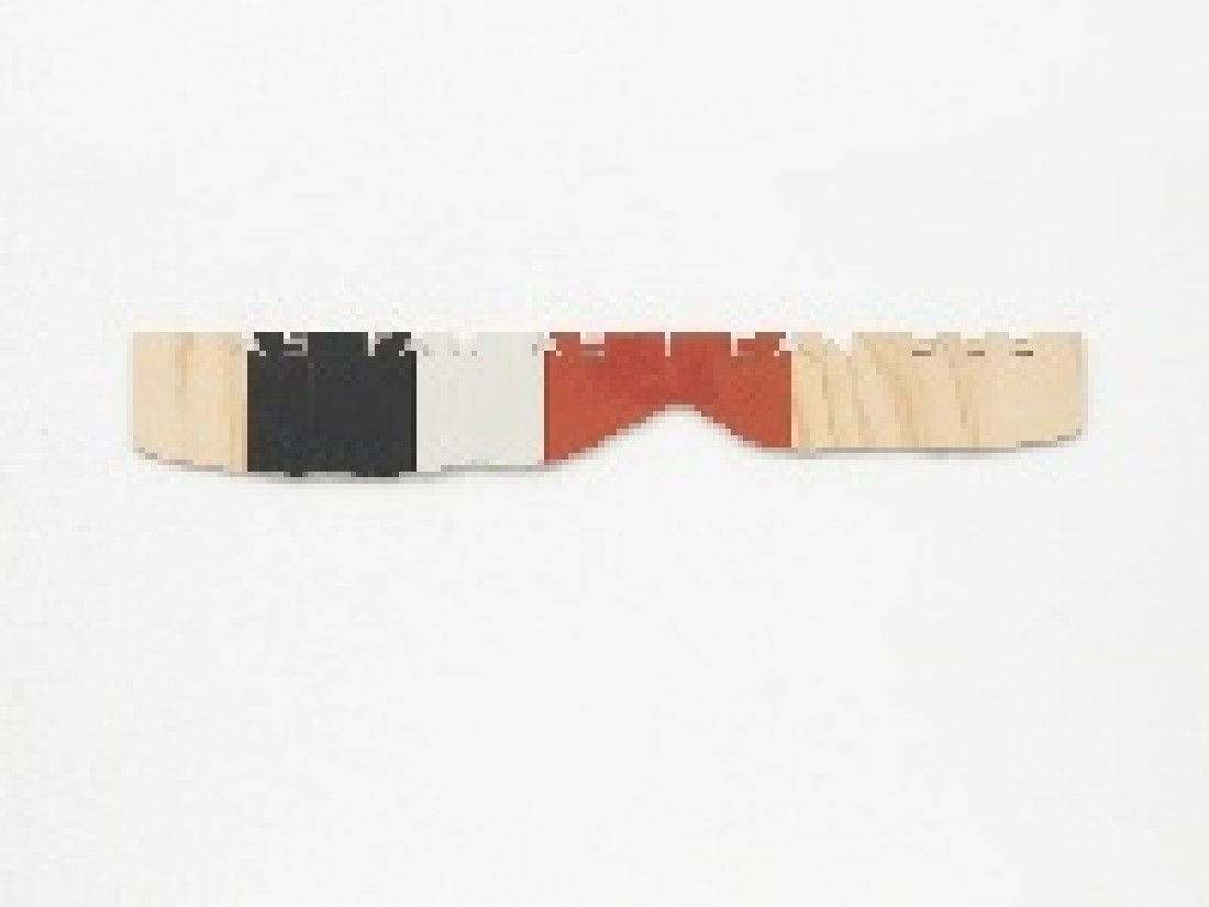 Simon Benson, As Far As I Can See, 2011, wandobject: verf/hout, 23 x 150 x 3 cm.
PHŒBUS•Rotterdam